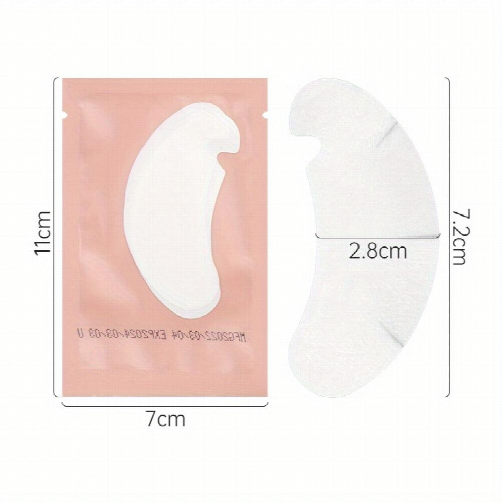 Pink 10 20 40 Pairs Hydrogel Eye Mask Pads For Lash Extensions Lint Long Lasting And Gentle On Eyes