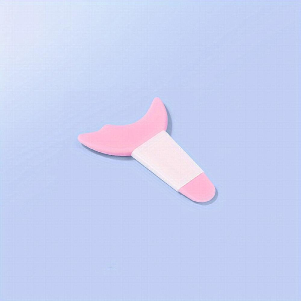 Multicoloured Mascara Eyelash Shield Applicator Guard Tool Multifunction Eyelash Eyeshadow Auxiliary Guard Pads Reusable Silicone Eyeliner Pads Stencils Lazy Quick