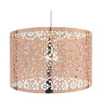 (Copper Gold) Light Shade Marakech Metal Pendant Chandelier Ceiling Drum Easy Fit Home Office