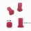 50 100Pcs Universal Eyelash Glue Bottle Blocking tool Replacement Eyelashes Extensions Glue Mouth Head Anti blocking Tool 4