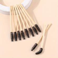 10pcs Eyelash Mascara Brushes Wands Applicator Makeup Brush Kits use Clean Mini Nylon Brush Set