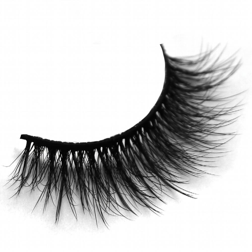 7 Pairs Full Strip Lashes Thick Curling And Crossed 15mm False Eyelashes Natural Slender Lashes For Daily Use