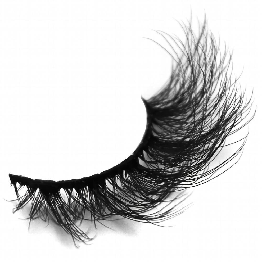 7 Pairs Full Strip Eyelashes Thick Curling Eye End Elongated 18mm Fluffy Slender False Eyelashes Daily Voluminous Cross Style