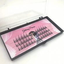 Manga Lashes Individual Lashes Anime Lashes Natural Look Cluster Lashes Extension Kit Cosplay Eyelash Eye Makeup Tools