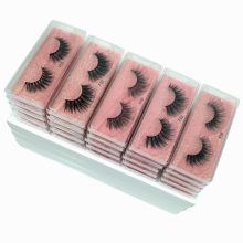 50 pairs Fluffy 3D Mink Lashes Natural Look False Eyelashes for a Thick and Voluminous Look Perfect or Birthday Gift for Her
