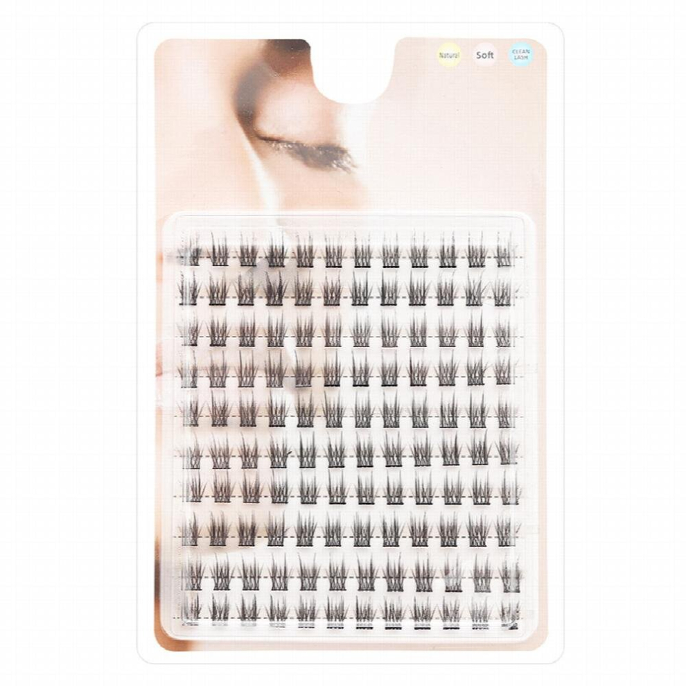Multicoloured Lash Clusters Mini Lightweight Clusters Individual Lashes Wispy Soft Natural Look Cluster Lash Manga False Eyelashes For Home Use Diy Eyelash Extensio