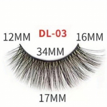 10 Pairs Full Strip Lashes Natural Look Thick False Eyelashes Slender And Fluffy Lashes