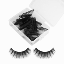 20 40 60 Pairs False Eyelashes Cat Eye Wispy Faux Mink Lashes Fluffy Short Natural Look 3D Lashes 16mm Soft Volume Lashes