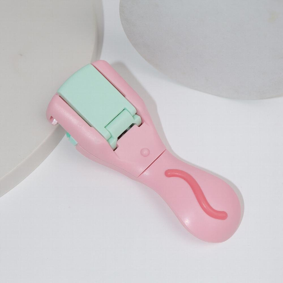 Pink Eyelash Curler Portable Mini Eyelash Curlers Makeup Tool Practical Eyelash Curler To Easily Shape Eyelashes Natural And Long Lasting Travel Eyelash Cu