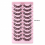 10 Pairs Segmented False Eyelashes Daily Curling Thick Simulated Natural Look False Eyelashes 5