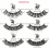 10 Pairs Segmented False Eyelashes Daily Curling Thick Simulated Natural Look False Eyelashes 6