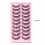 10 Pairs Segmented False Eyelashes Daily Curling Thick Simulated Natural Look False Eyelashes 11