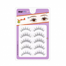 Soft Lashes Natural Look Thick False Eyelashes Wispy Manga Lashes For Daily Dating Makeup