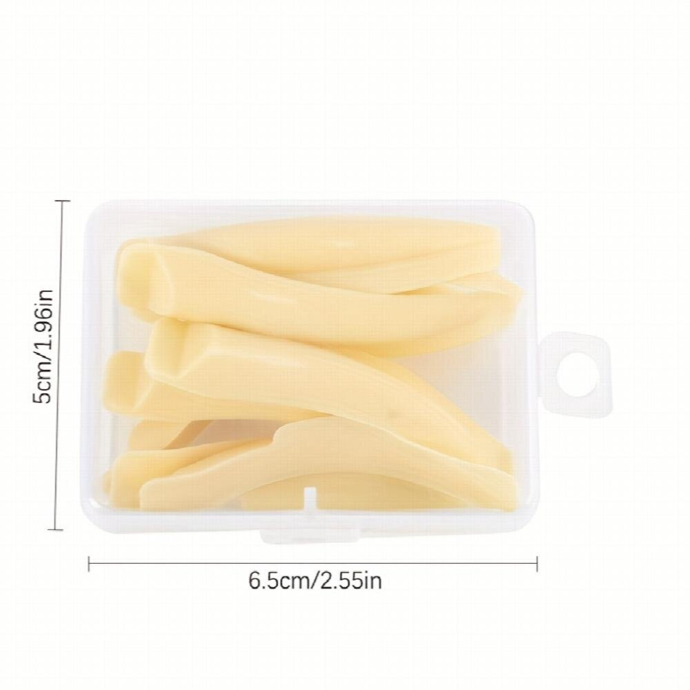 Yellow,Multicoloured Yellow Lash Lift Rods Silicone Eyelash Pads Rods For Lash Lift Silicone Eyelash Perming Curler Lift Pads For Eyelashes Makeup Beauty Tool