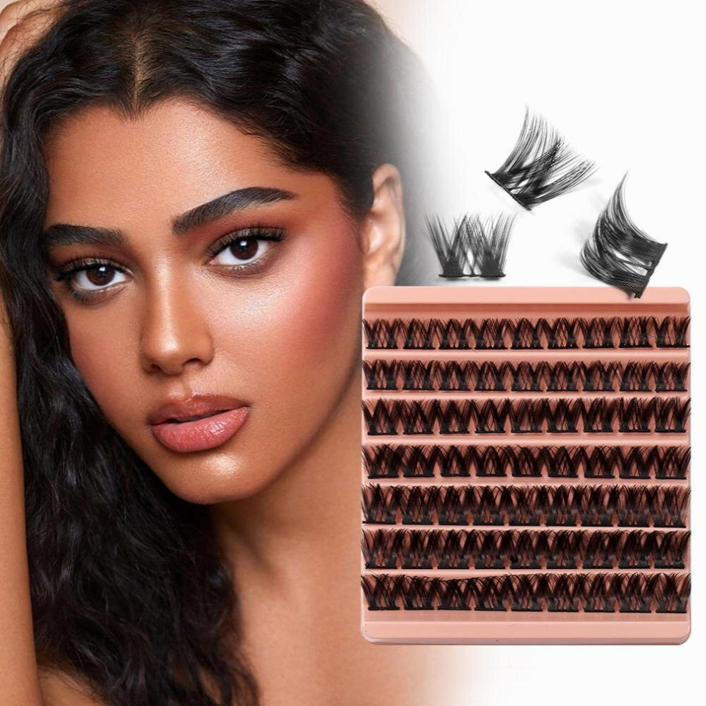 Multicoloured Lash Clusters Diy Eyelash Extensions 63 Clusters Lashes Mega Volume Individual Lashes Eyelash Clusters Extensions