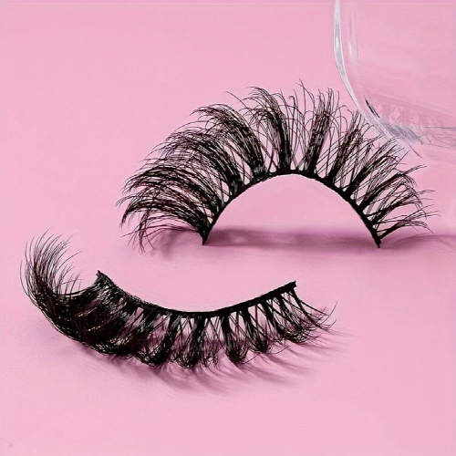False Eyelashes Natural Look 8D Fluffy Volume Lashes 8 16mm Curly Strip False Eyelashes 1