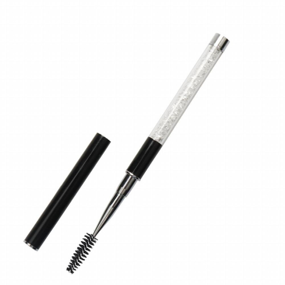 Multicoloured Mascara Brushes Eyebrow Eyelash Brushes Mascara Wands Applicators Eye Brushes Portable Cosmetic Brushes With Cap For Travel