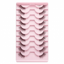 Japanese Style Lashes Natural Look False Eyelashes Curly And Add Natural Volume For Dating Party Cosplay Stage Makeup