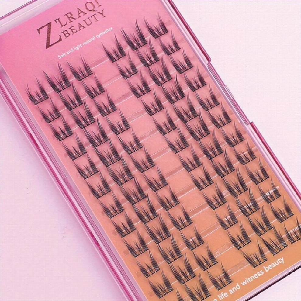 Clusters Eyelashes Soft Fluffy Eyelash Extension C Curl 11 13mm Grafting False Eyelash Reusable DIY Individual Eyelash Extension Makeup Tools