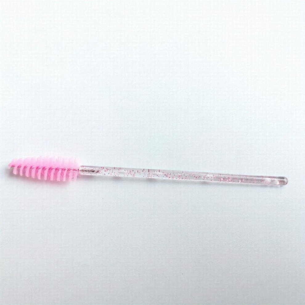 50pcs Crystal Eyelash Mascara Brushes Perfect for Daily Makeup Application and Eyebrow Grooming