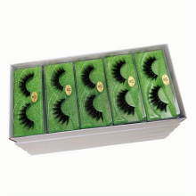 10 pairs Soft and Fluffy 3D Mink Lashes with Glitter Natural False Eyelashes for a Natural Look and Longer Lashes