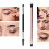 Double Sided Eyebrow Brush for Smooth and Even Application Flat Angled and Blending Tool for Perfect Eye Makeup 5