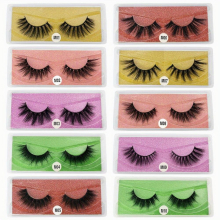 30 pairs Natural Look 3D Mink Lashes Fluffy Wispy and Glittery False Eyelashes for Women and Girls Soft and Thick Portable Boxes Perfect Gift