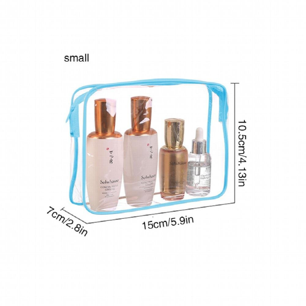 functional Waterproof Toiletry Bag for Outdoor Travel and Cosmetic Storage Thickened PVC Makeup Organizer for Girls and Women