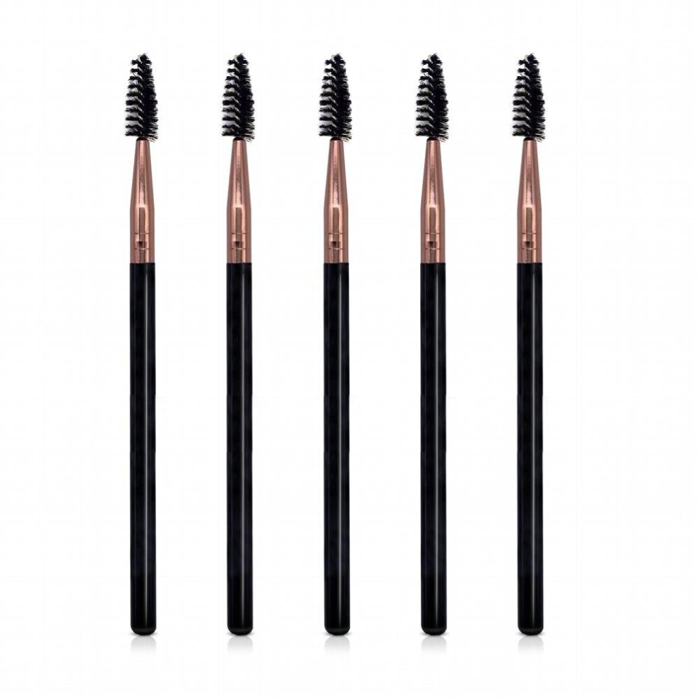 Multicoloured Mascara Brush Wands Makeup Lash Spoolies Set 5Pcs Spooly Eyelash Eyebrow Brushes Applicators For Extensions