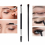Double Sided Eyebrow Brush for Smooth and Even Application Flat Angled and Blending Tool for Perfect Eye Makeup 13