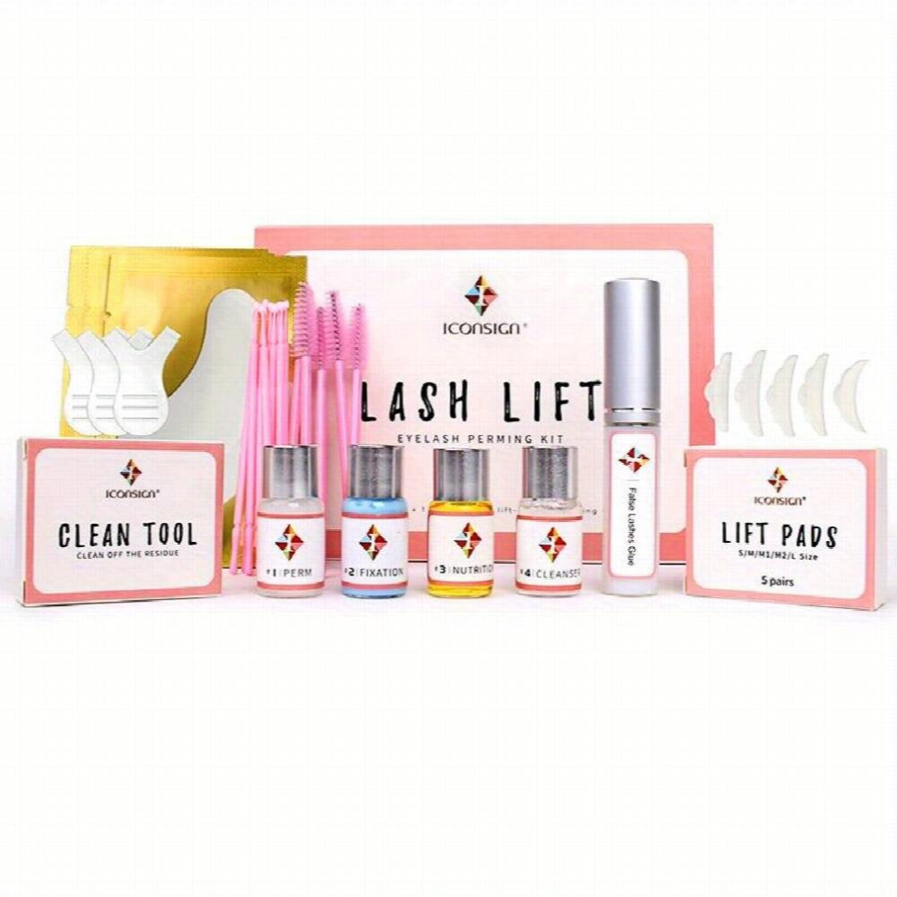 Multicoloured Lash Lift Kit Eyelash Perming Kit Long Lasting Eye Lash Lifting Perming Set Professional Lash Curling