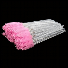 Make Up Brushes 50PCS Eyelash Applicator Brush Eyelash Brushes Wands Applicator Eyebrow Brush Eyelash Extension Supplies
