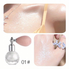 Polarized Diamond Shine Sparkling Glitter Body Highlighter Powder Chameleon Fragrance for Bridal Makeup and Everyday Use