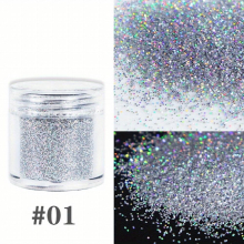 Flashing 10ML Bottled Laser Face Body Glitter Powder Mixed Multicolor Glitter Halloween Makeup Face Paint Body Paint