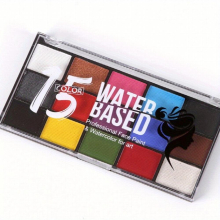 15 Colors Water based Body Painting Set Face Paint Quick Drying Paint Paste Halloween Makeup Tool