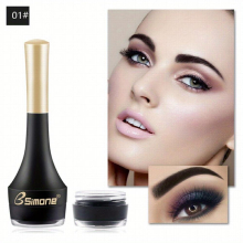 Long lasting Sweat Proof Brown Eyebrow Dye Cream Charming Soft Mist for Non Smudge Non Fading Results