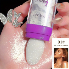 3 Fairy Glow Highlighter Stick Enhance Your Body Brightens Natural Beauty With Blusher Powder And Body Brightening Three Dimensional Face Blusher Patt