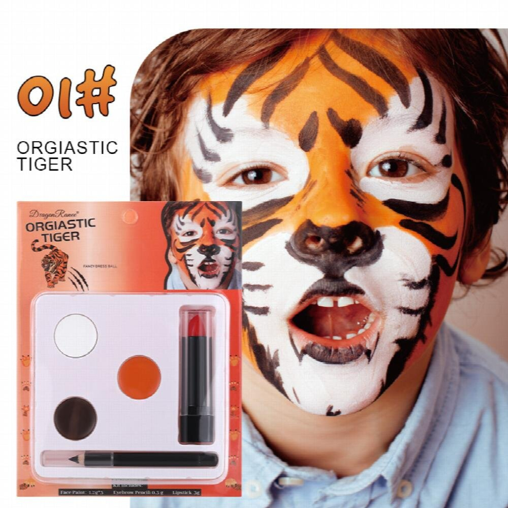 5pcs Halloween Makeup Water Soluble Paint Pigment Sweat Resistant Waterproof Quick Dry Face Skin Body Painting