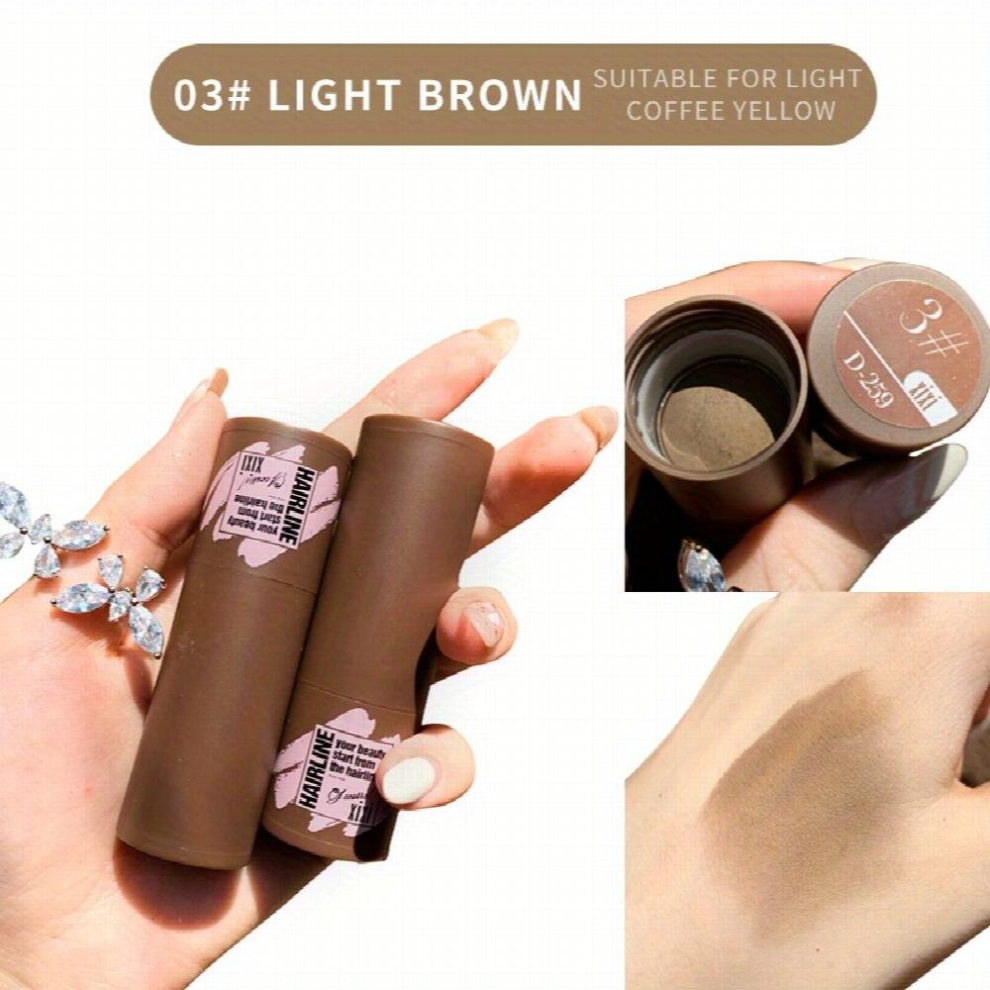 Multicoloured Hairline Filler Powder Hairline Contouring And Filler Powder Natural Look Volumizing Hair