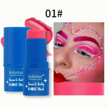 8 Halloween Clown Human Face Paint Cream Dramatic Water Soluble Fluorescent Graffiti Pigment Waterproof And Sweatproof