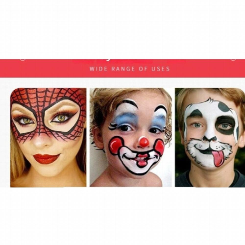 14 Halloween Body Paint Performance Makeup Long Lasting Waterproof Rendering Matte Face Paint 1