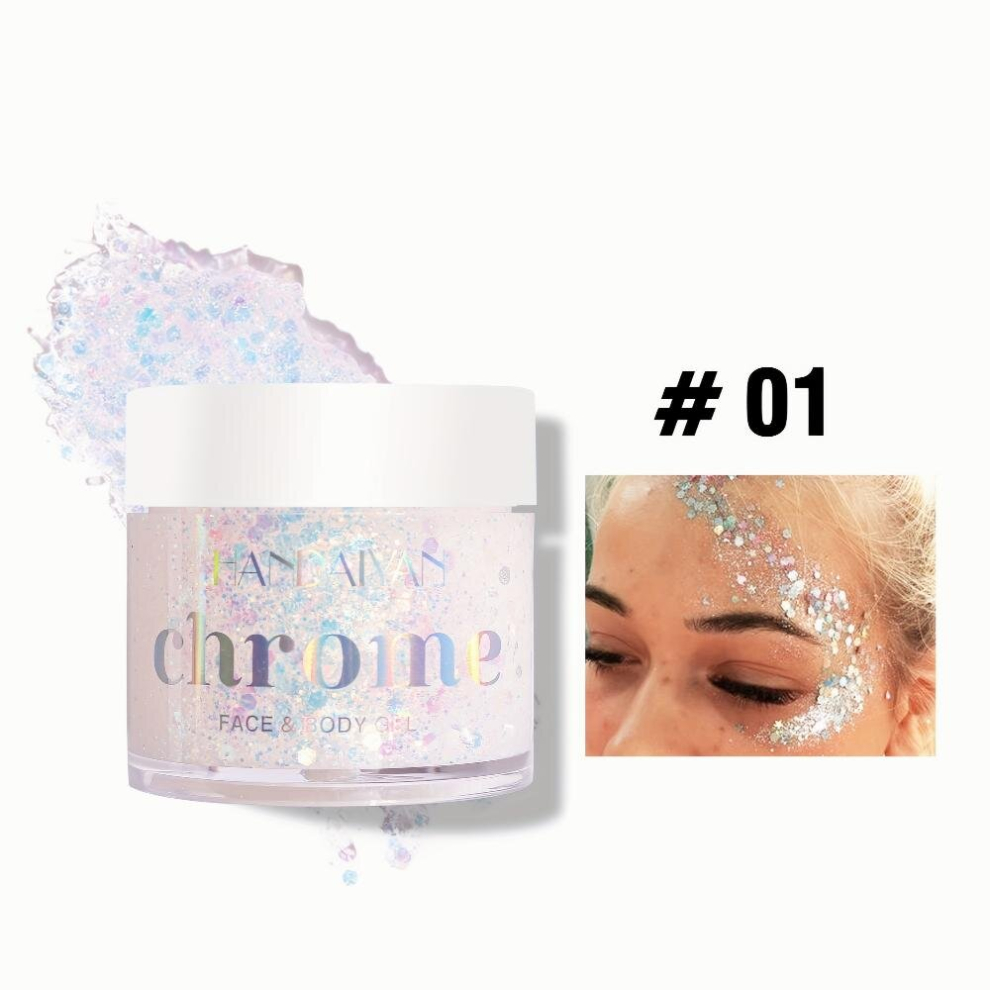 Chameleon Eyeshadow Powder Gradient Changing Sequin Eyeshadow Makeup For Party And Stage Glitter Waterproof