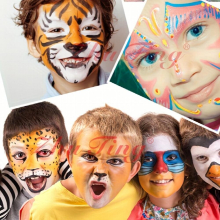 18 Colors Painting Pen Makeup Set Supplies Body Paint Pigment Face Makeup Decoration Dramatic Water Based Makeup