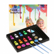 Body Paint Set Face Paint For Halloween Makeup Stage Circus Ball Games Concerts Cheerleading Rendering Quick dry
