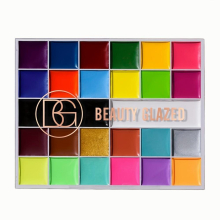 26 Colors Facial And Body Paint Long lasting Waterproof Skin Friendly DIY Painting Mixed Rendering Body Paint Palette