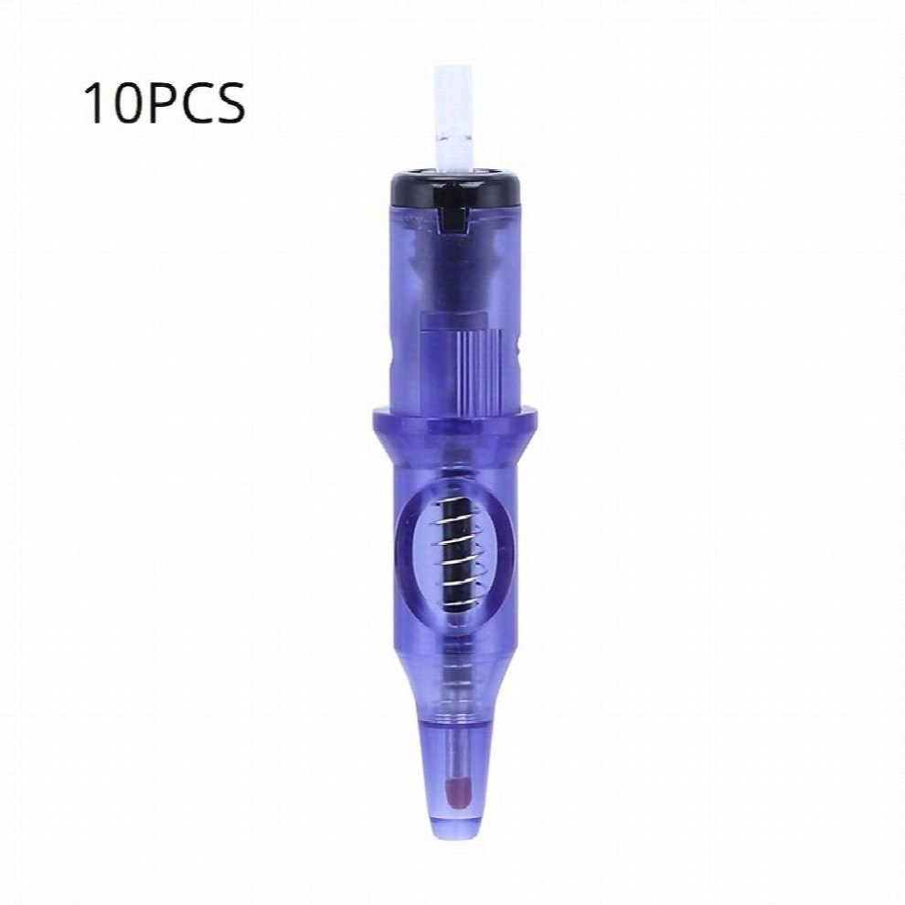 Blue Tattoo Ballpoint Pen Cartridges Ink Ball Pen Cartridges For Practice For Tattoo Machine Pen Kit Tattoo Supplies