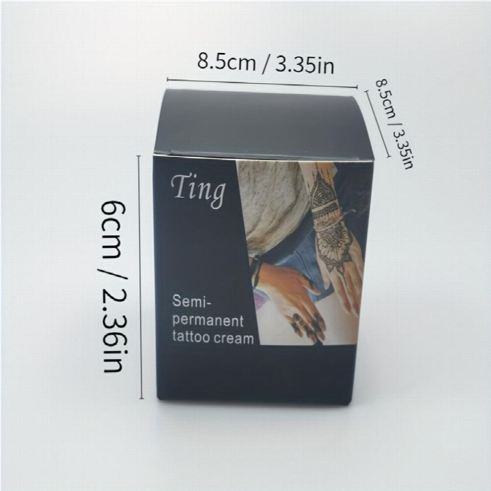 Multicoloured 12 Pcs Tattoo Cream Lotion Pigment Hyaluronic Cream Waterproof Tattoo Stickers Juice Tattoo Pigment Set Outer Box Is 12 Set Red Outer Box Is 2 Each Of