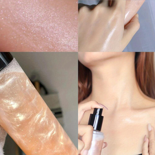 Quicksand Makeup Setting Spray Moisturizing Long Lasting Setting Spray Not Take Off Makeup Highlight Shimmer Glow