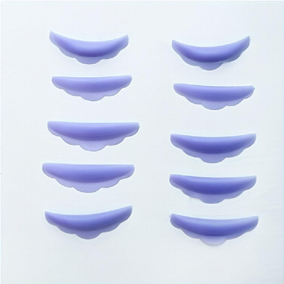 Eyelash Perming Pad 5 Pairs Silicone Eyelash Perm Pad Eyelash Perming Shield Pad Reusable Lash Lift Pad Set Makeup Tool