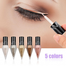 5 Glitter Eyeliner Liquid Set Long Lasting Waterproof Sparkling Eyeliner Set Metallic Shimmer Glitter Eyeshadow For Women Girls Party Eye Makeup